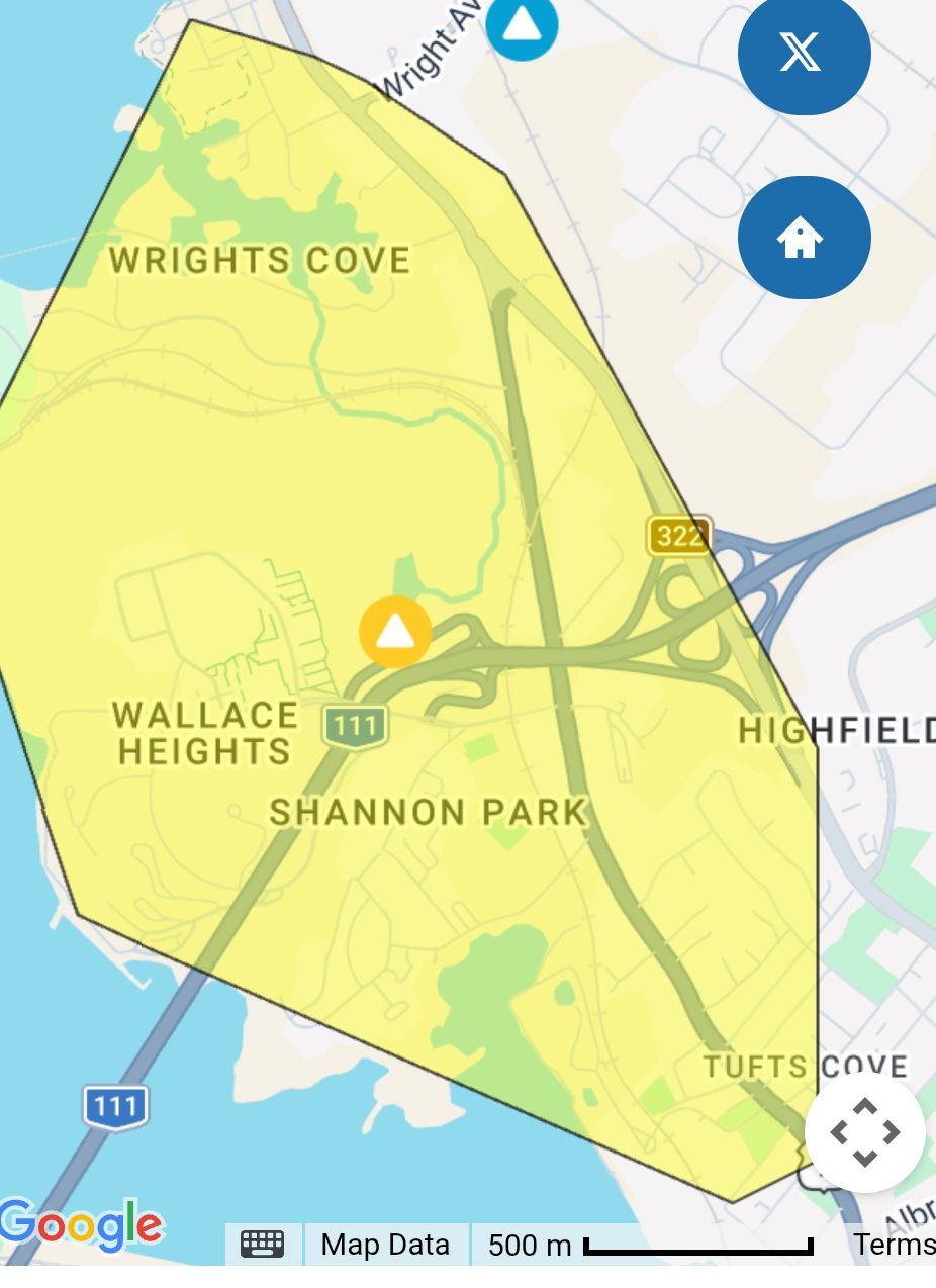 Power outage in Dartmouth