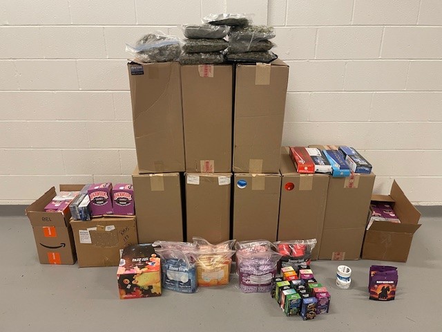 Traffic stop leads to seizure of illegal tobacco and cannabis