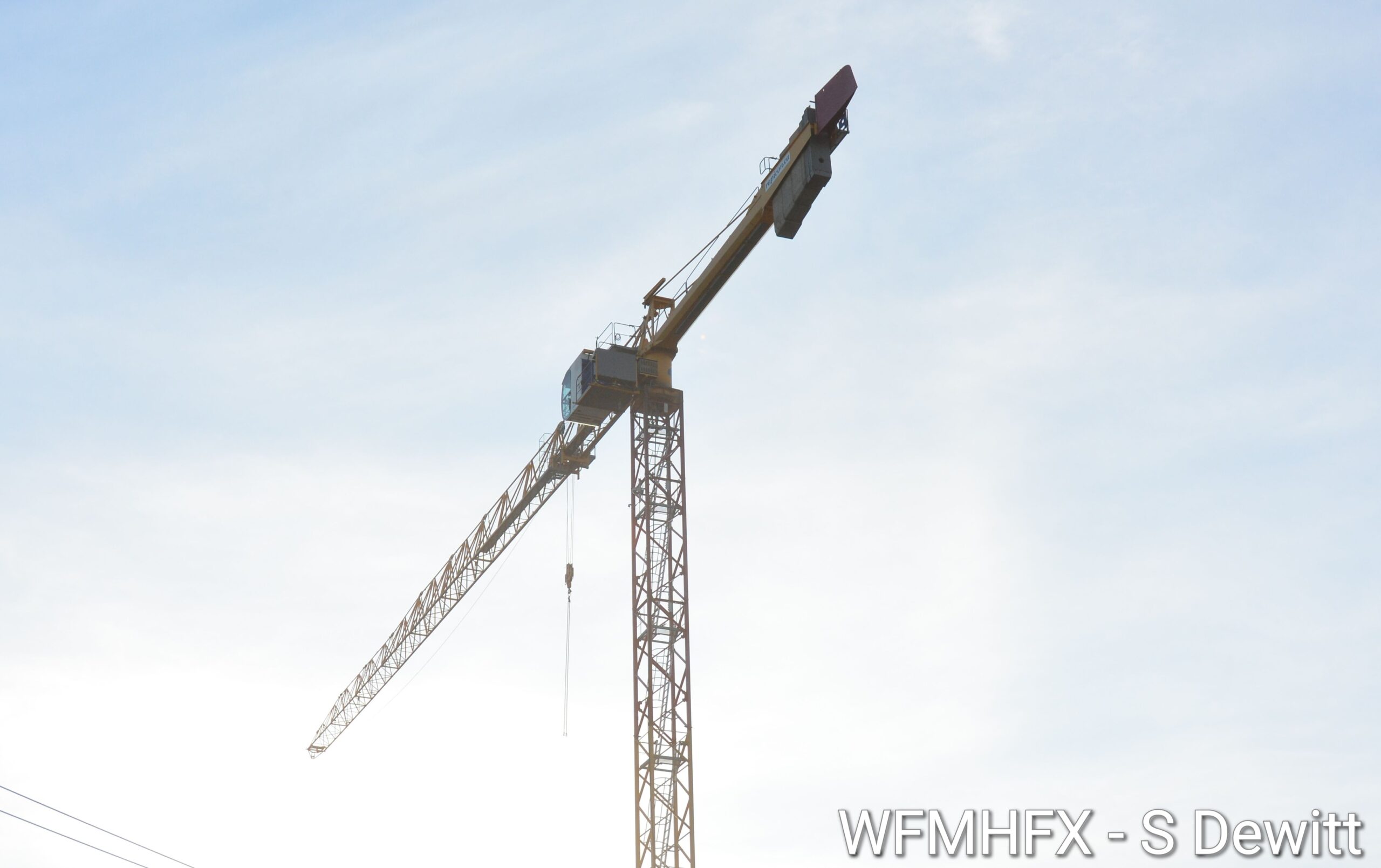 Crane incident - Dutch Village Road - June 5, 7:30 a.m.