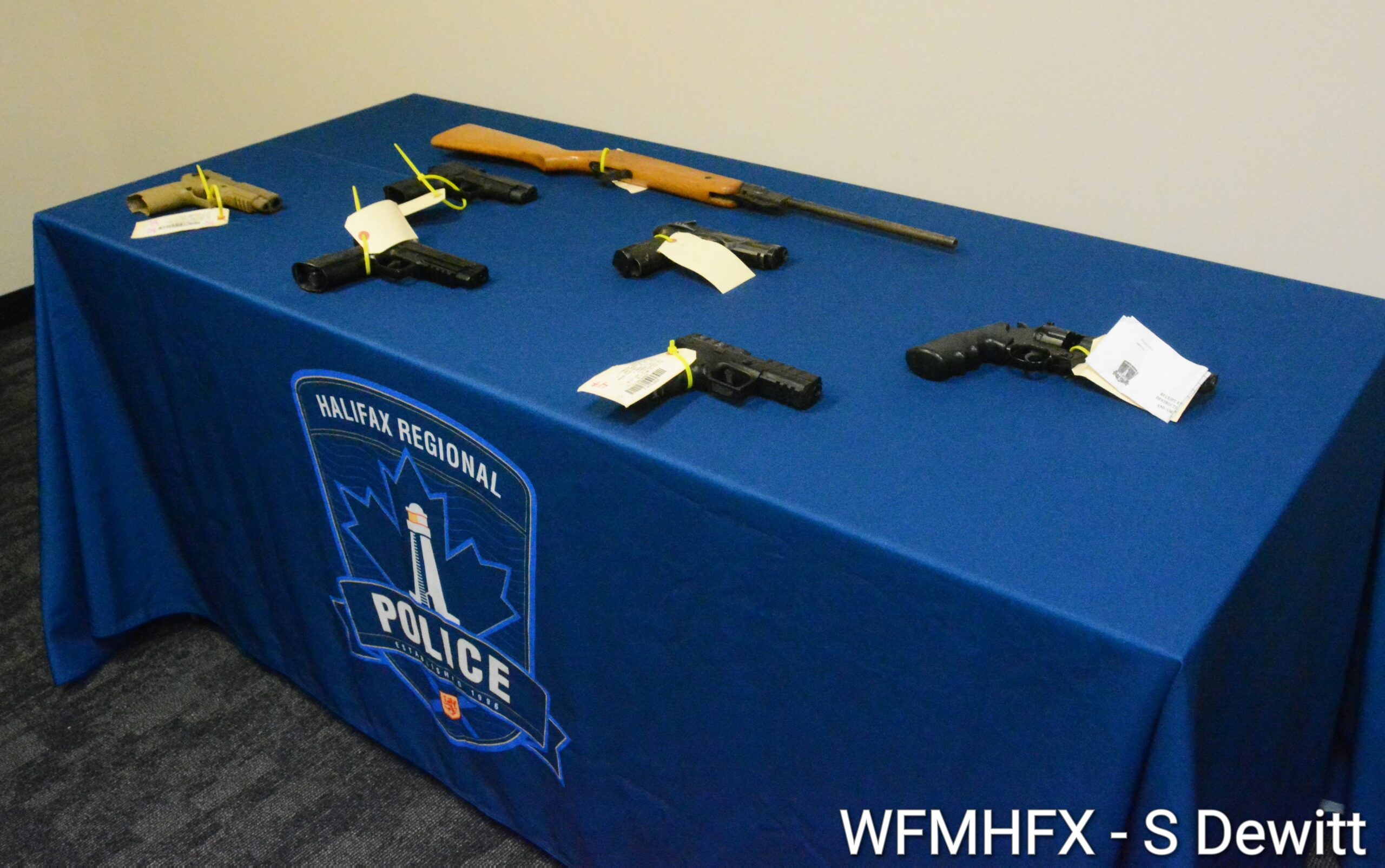 Since January 1, 2026, HRP has seized 312 pellet guns, including long guns (rifles) and handguns