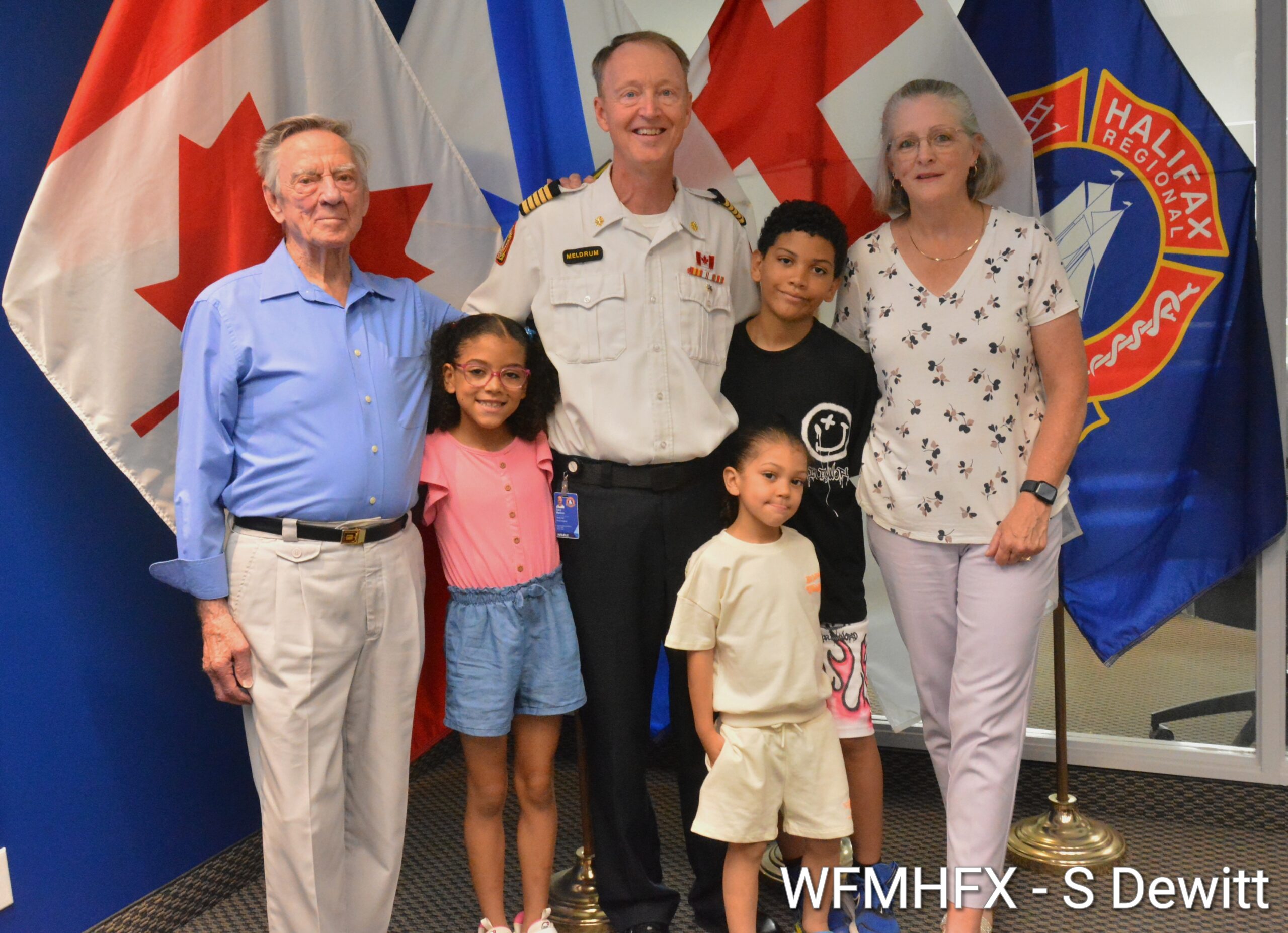 In photos - We want thank Chief Dave Meldrum of HRFE for his 35 years of service on his retirement day!