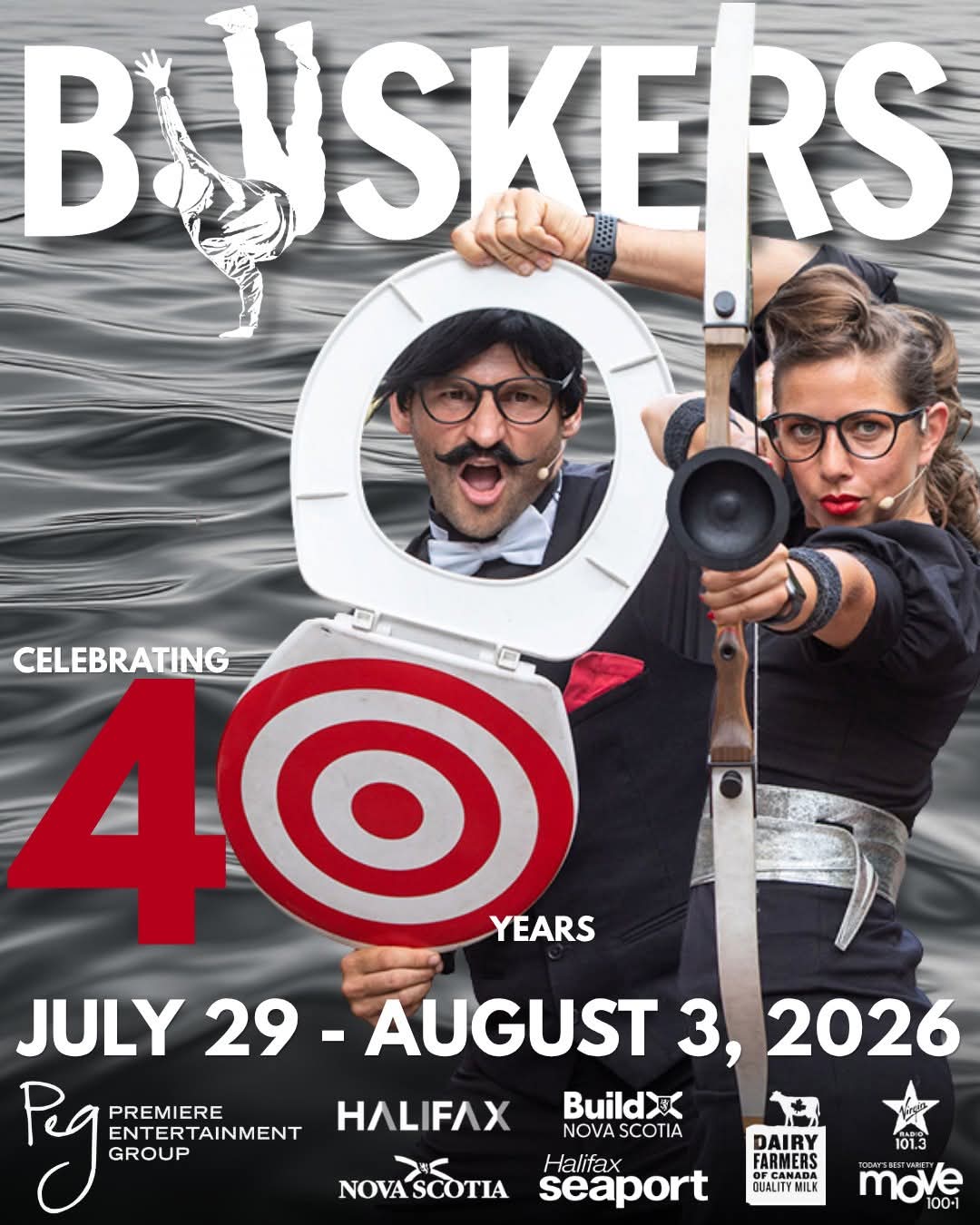 Halifax Busker Festival, Nova Scotia’s favourite summertime event, takes place on the Halifax waterfront from July 29 to August 3, 2026!