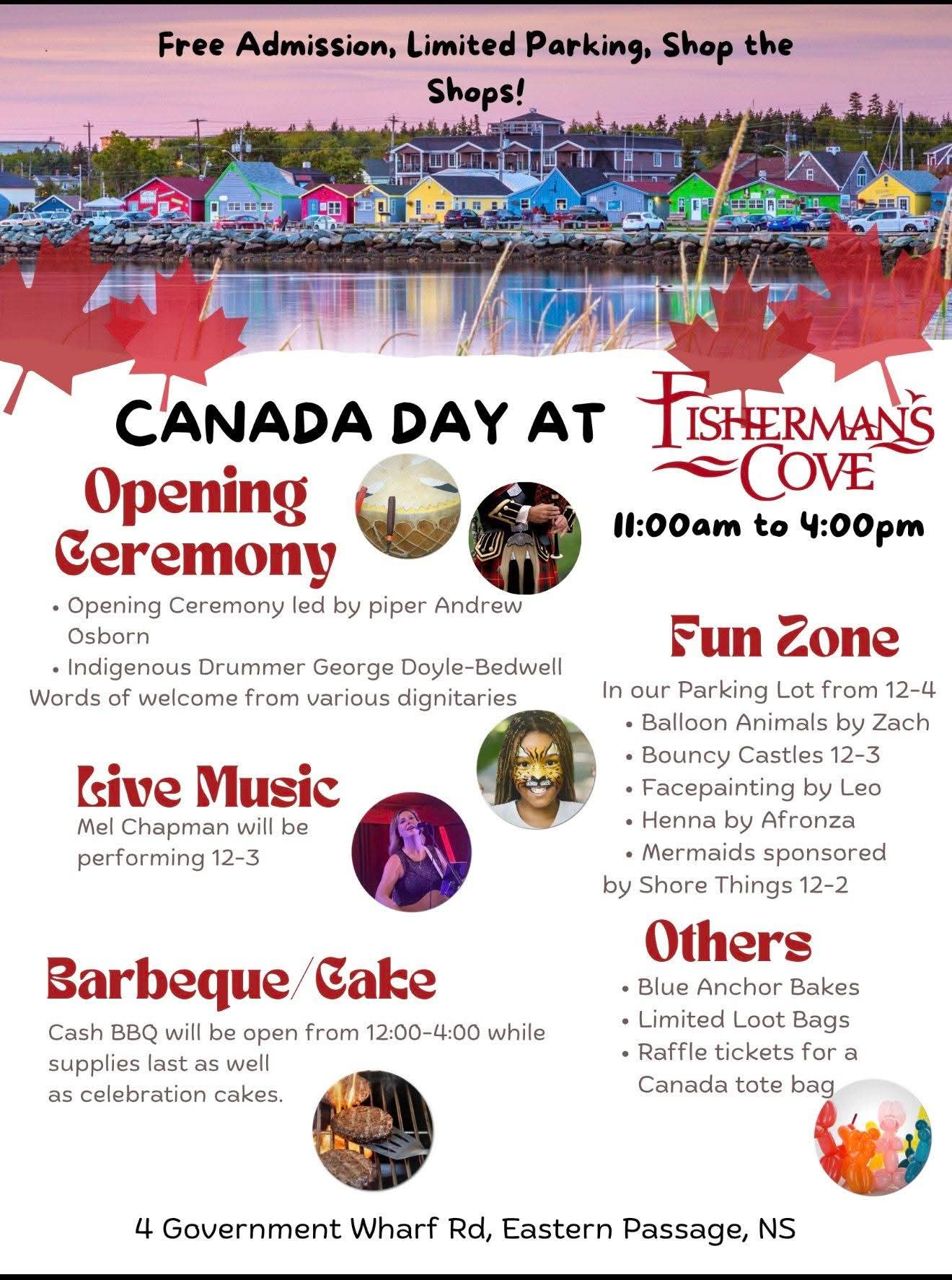 Canada Day at Fisherman's Cove