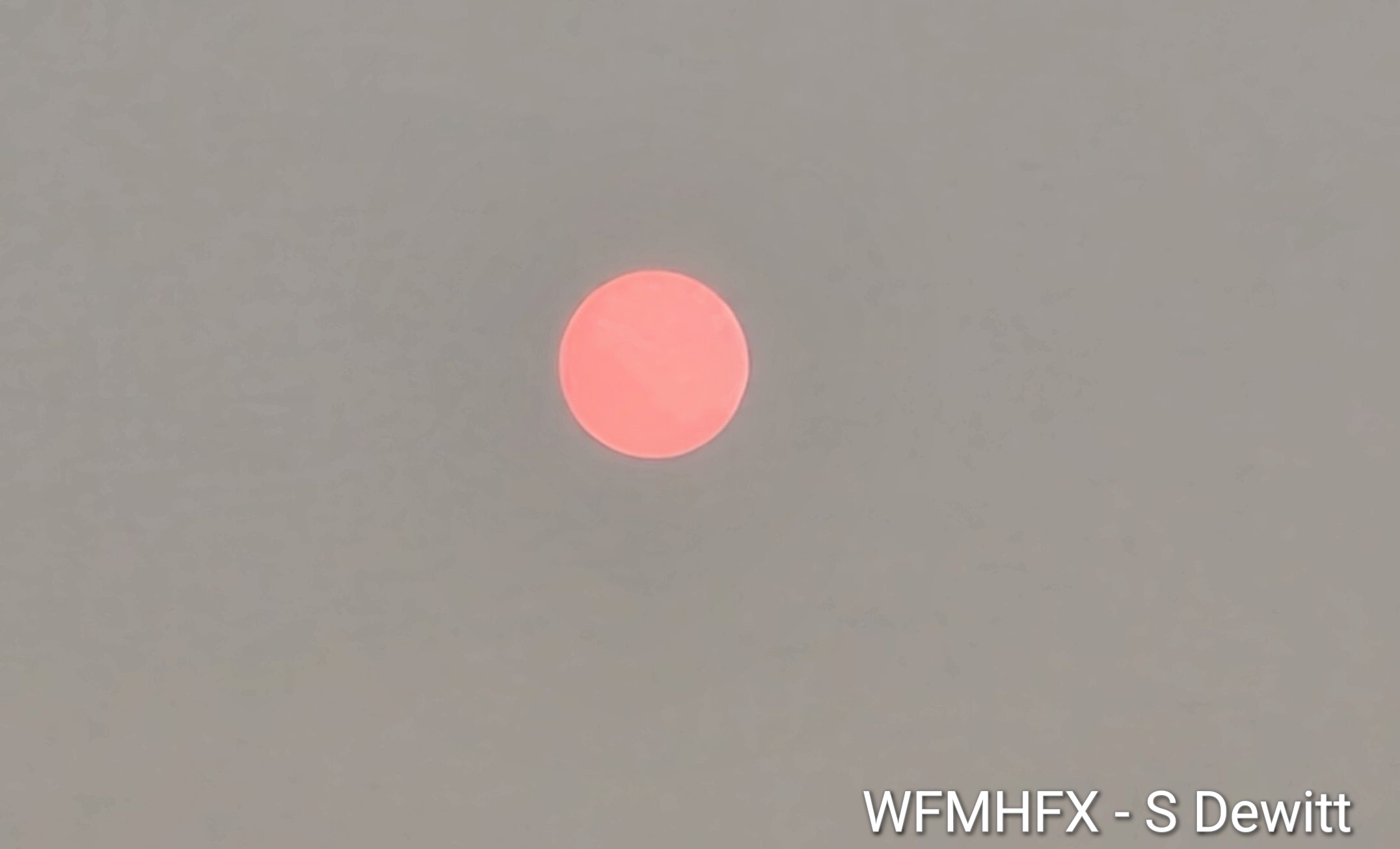 Wildfire sunrise