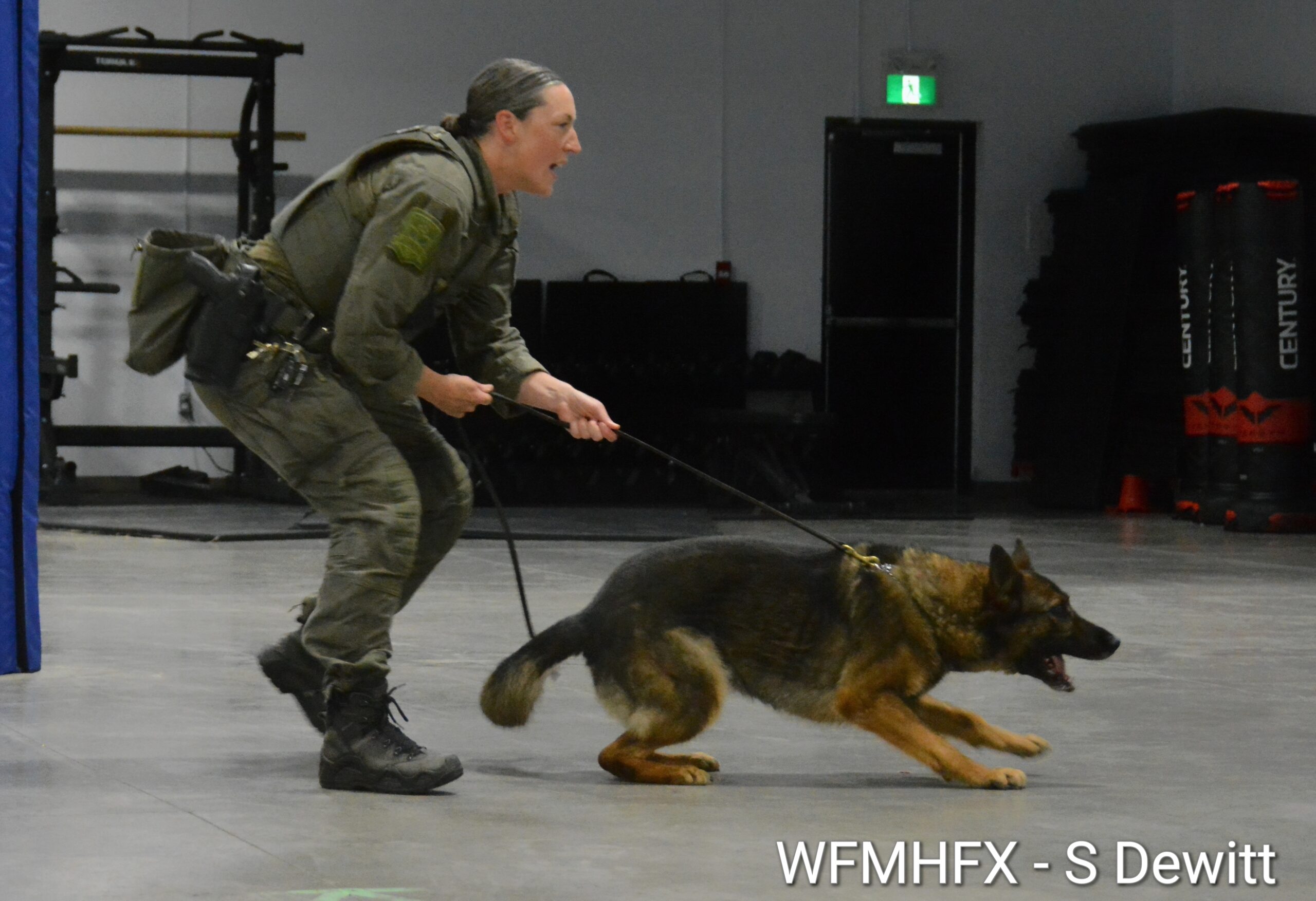In photos - Following the blue line as Camp Courage Police Day 2 has bite!