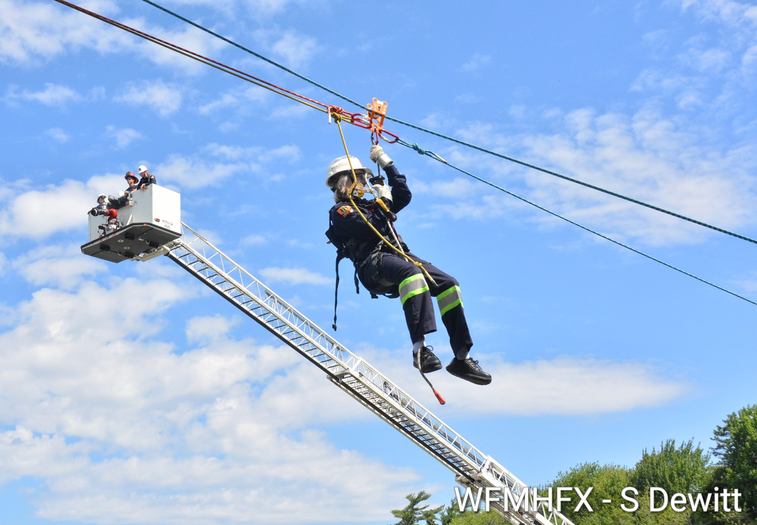 In photos - Camp Courage takes off as Fire Day 2, the last active day, zips along!
