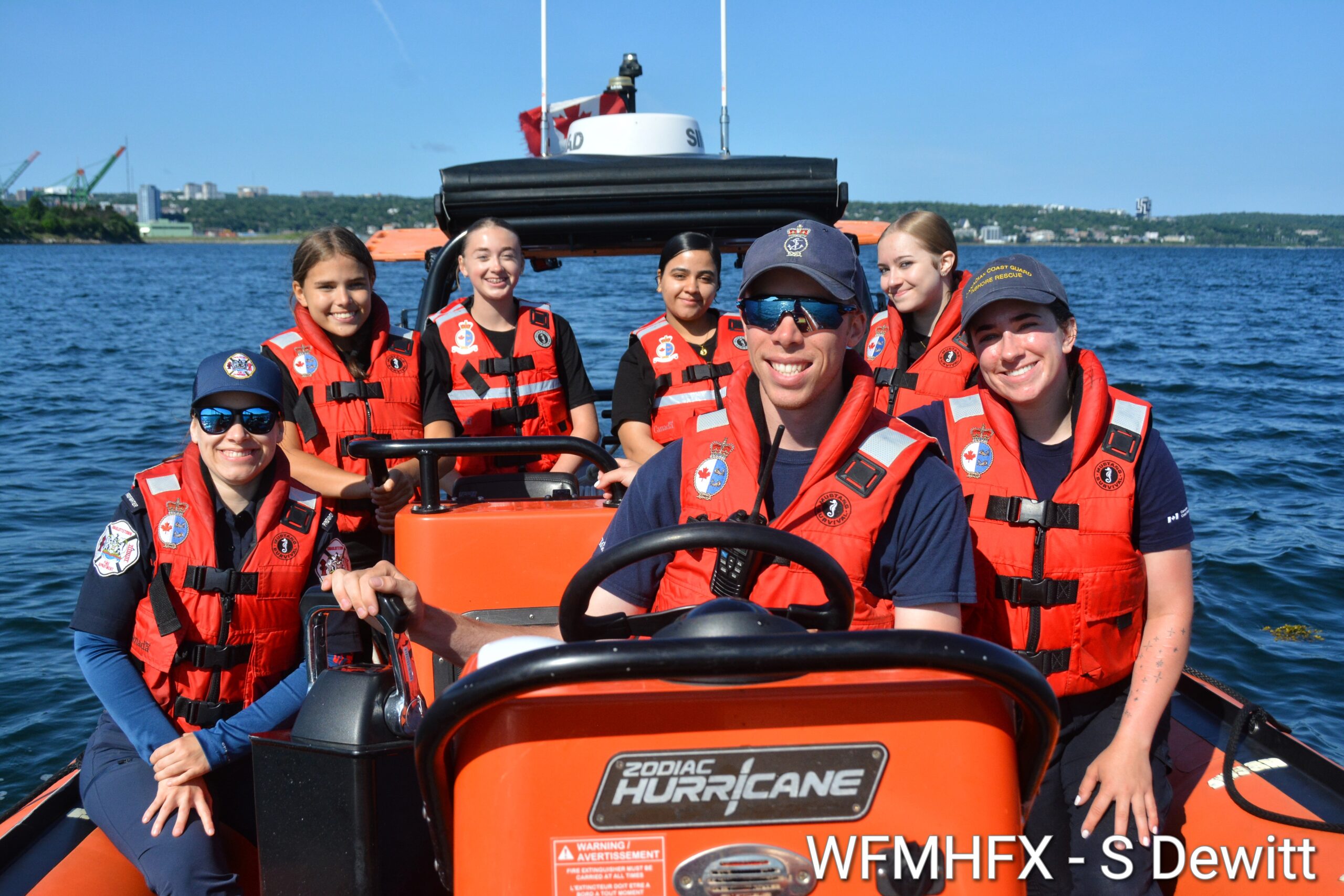 In photos - Making a splash as Camp Courage sails into Coast Guard day!