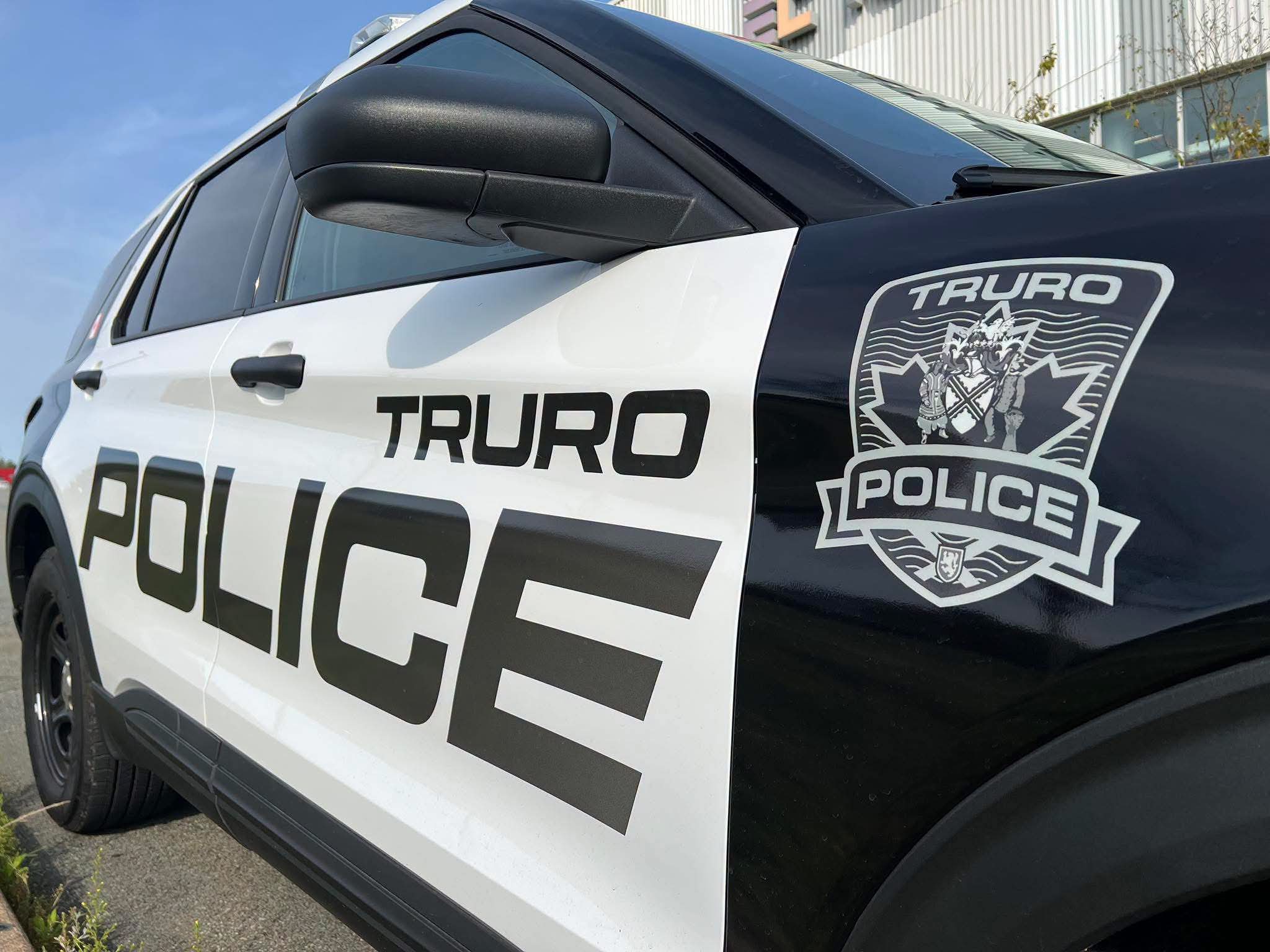 Truro Police Service received multiple calls regarding a cat in distress which was stuck on a utility pole on Willow Street