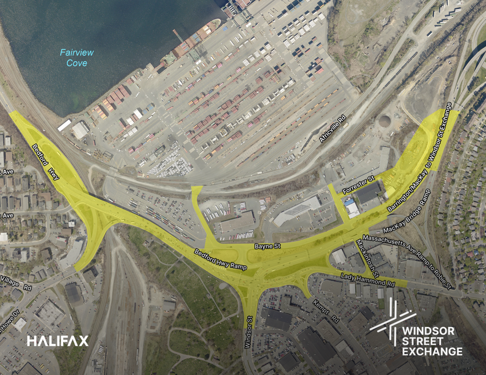 HRM  Windsor Street Exchange project Phase 2 construction begins