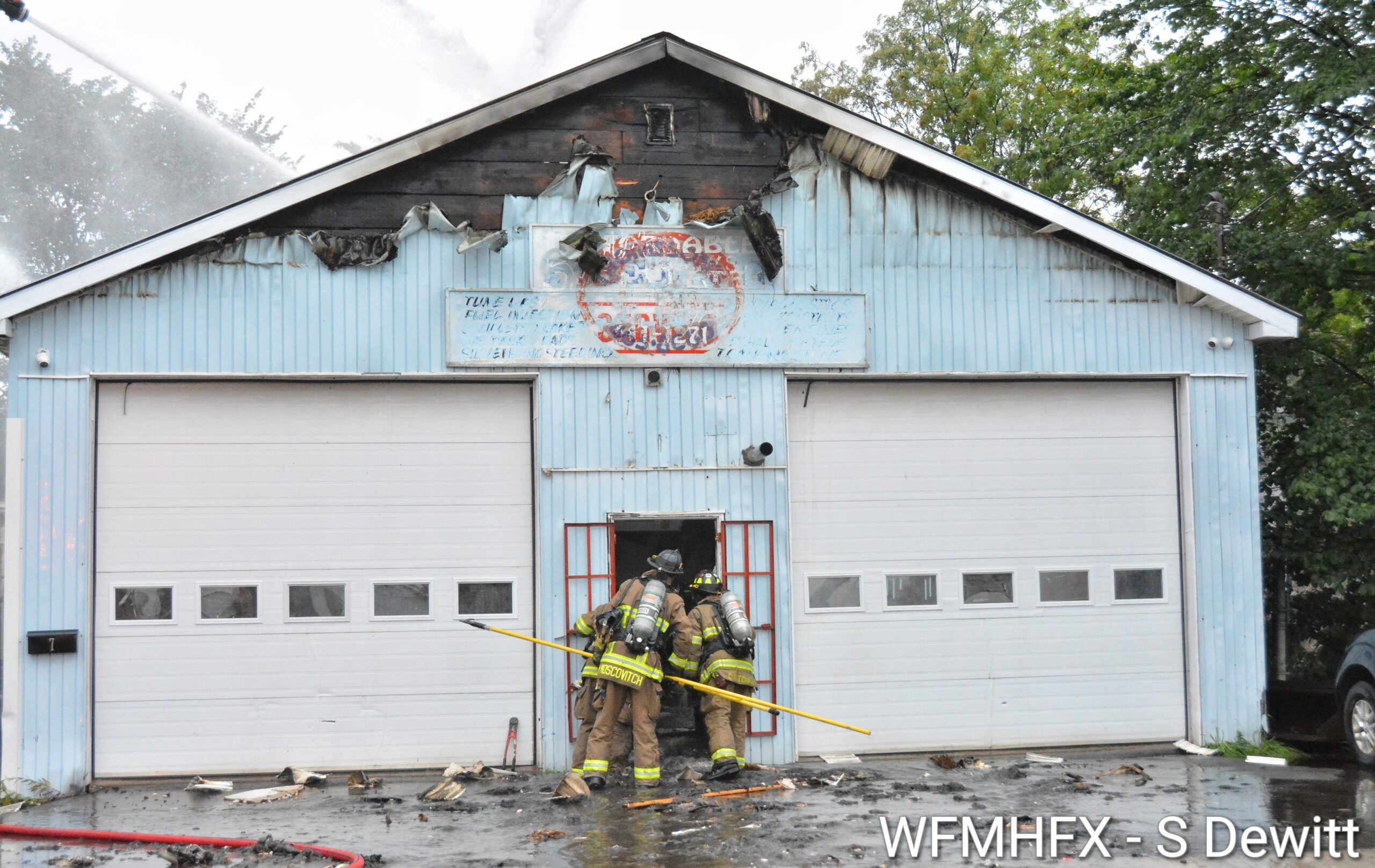 Structure fire in Dartmouth