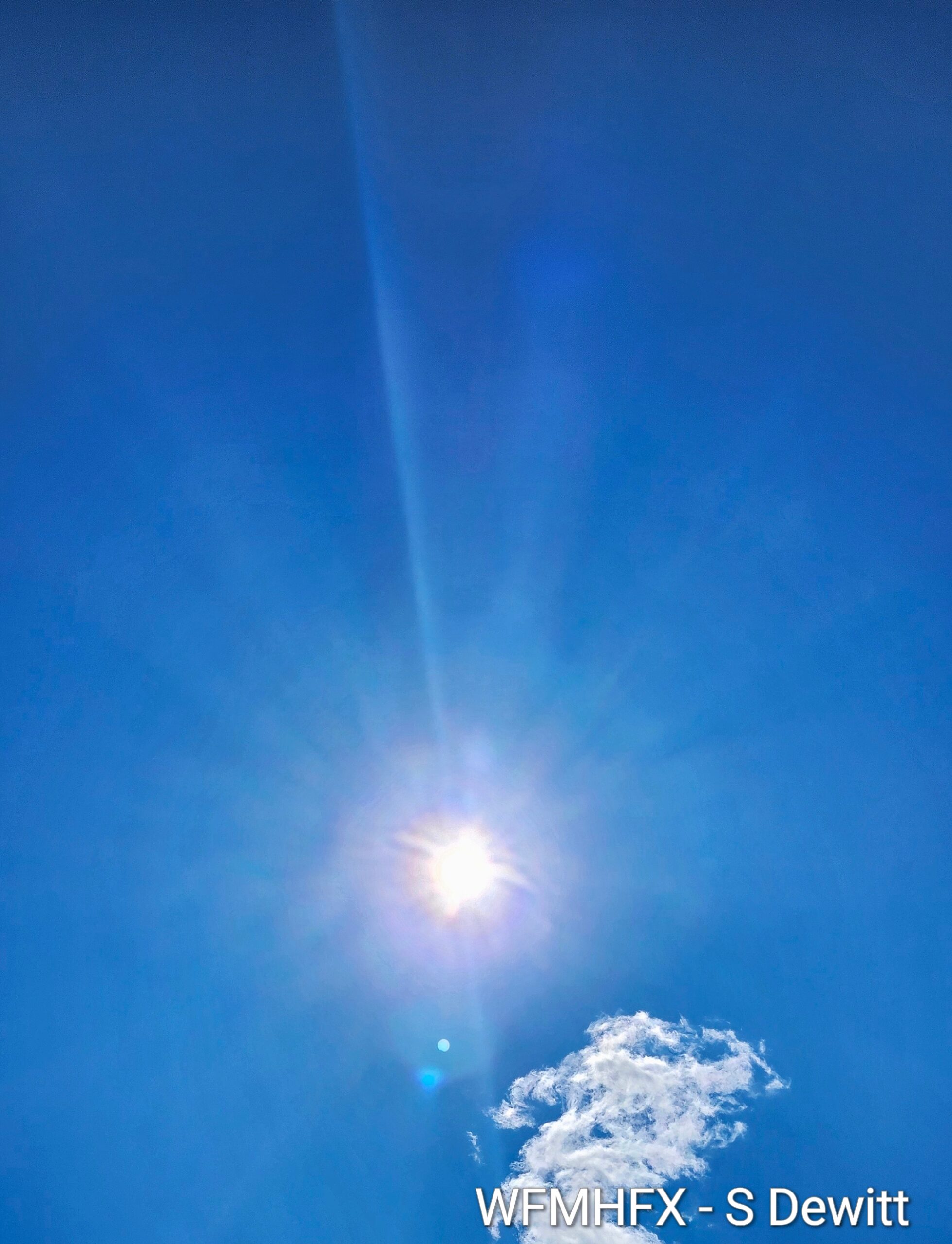 Solar eclipse in Nova Scotia