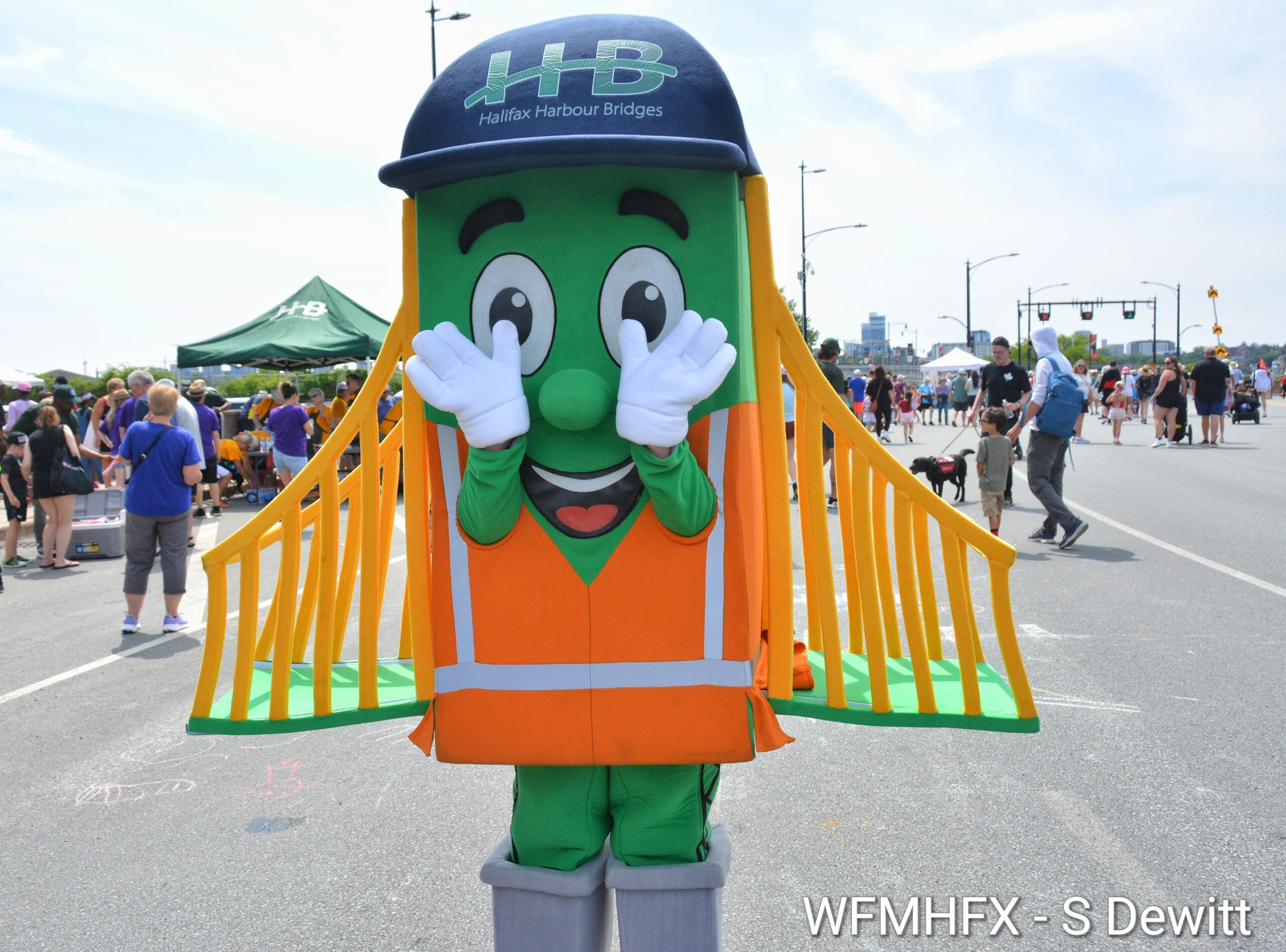In photos –  A lot of fun as the annual HHB Bridgewalk took place today while the Buskers continue to thrill the crowds on this Natal Day Weekend!