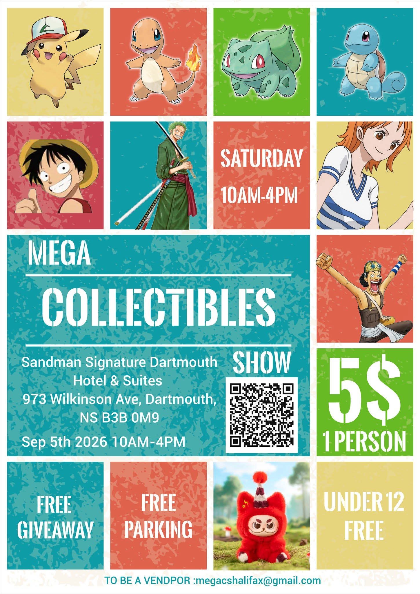 The Mega Collectibles Show is back on Saturday, September 5th!