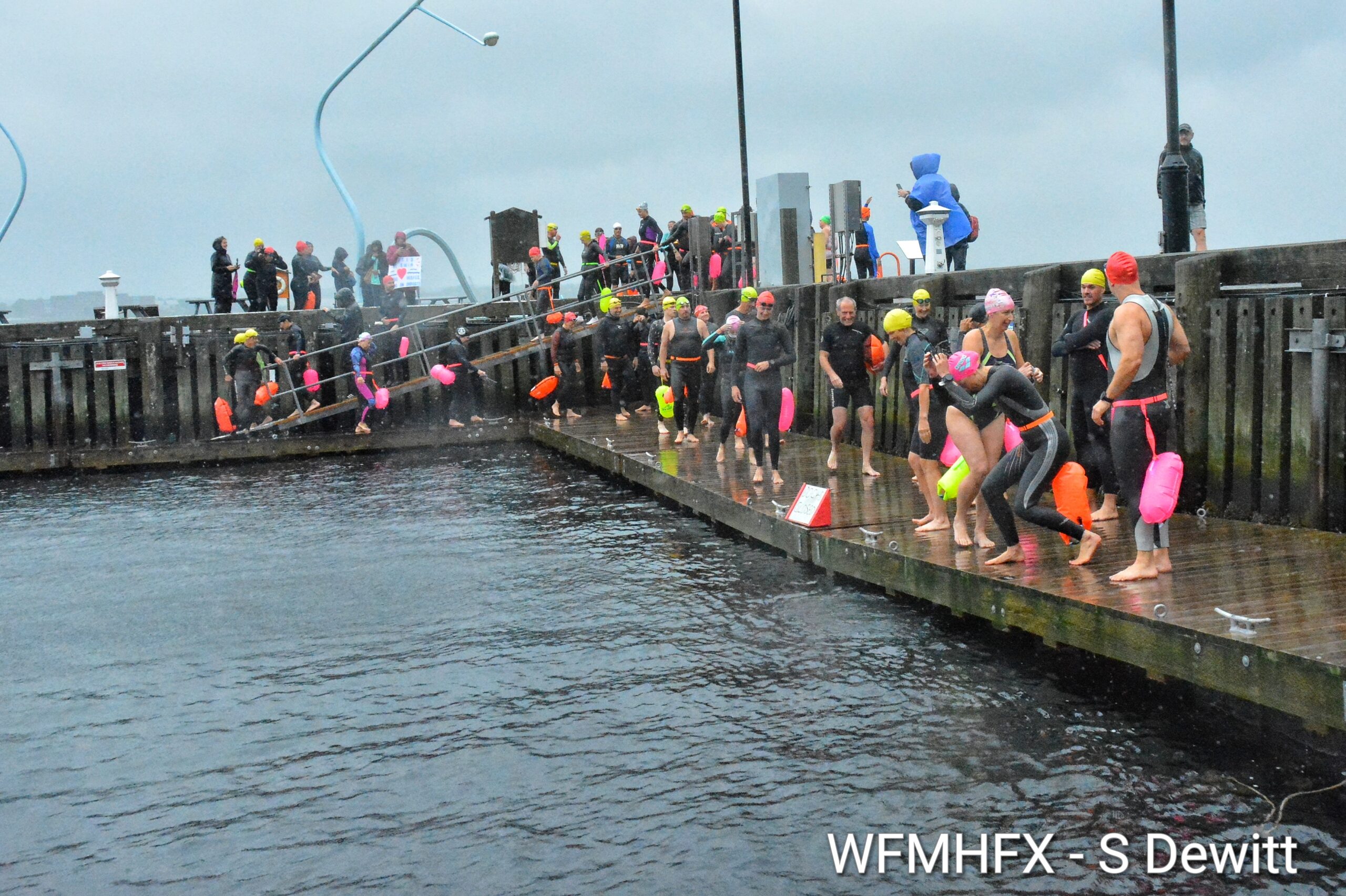 In photos – A huge shout out to the brave swimmers who took to the chilly water of Halifax Harbour for a weather modified United Way Harbour Swim fundraiser
