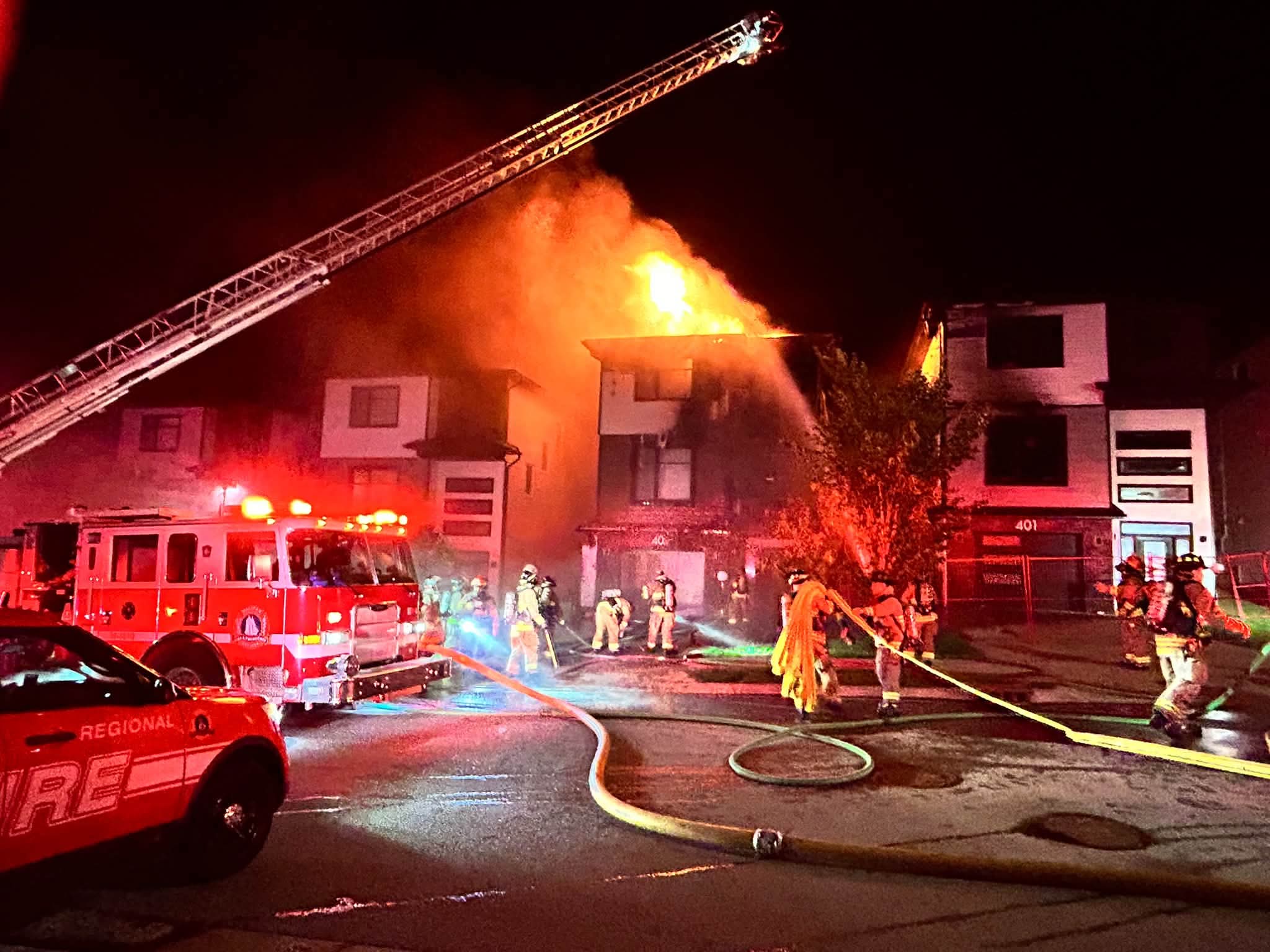 Overnight Structure Fire | Timberlea / RCMP/HRP Integrated Criminal Investigation Division investigating Timberlea arson