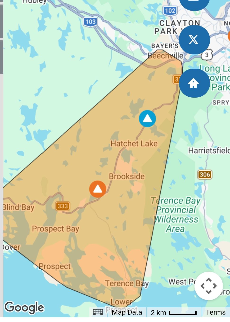 Power outage in HRM