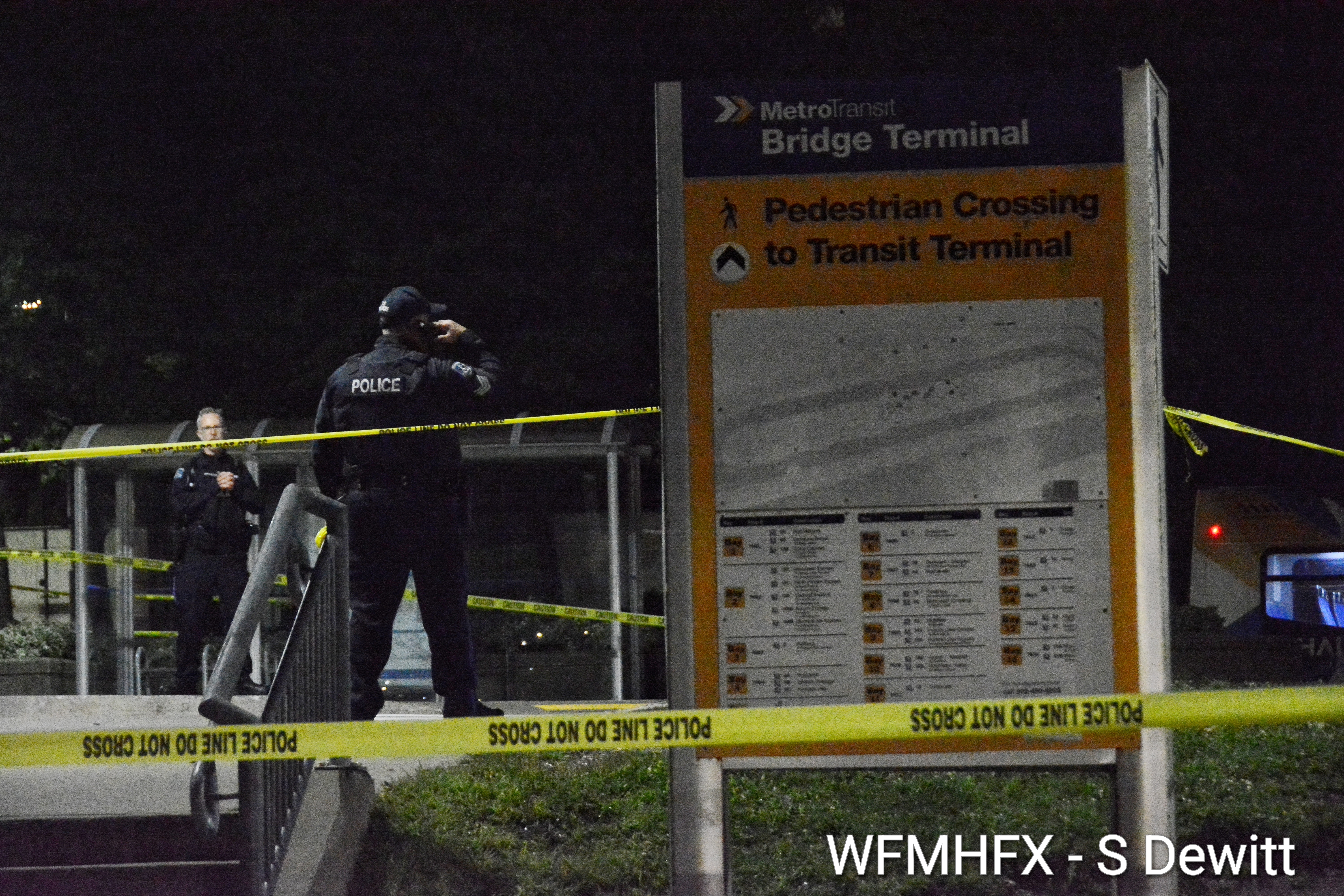 Police presence in Dartmouth 