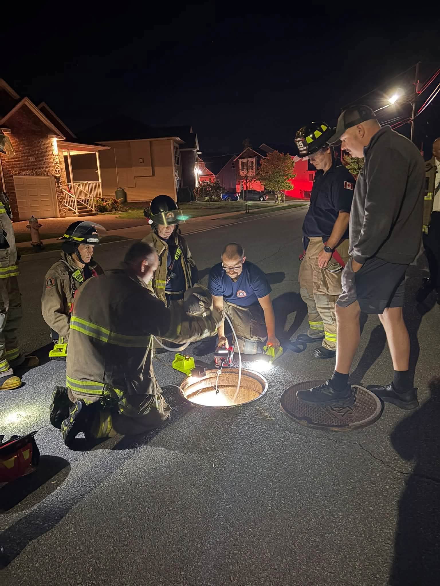 Last night at approximately 8:23 PM, #hfxfirefighters responded to Claudia Crescent in Middle Sackville after reports of a strong chemical odour