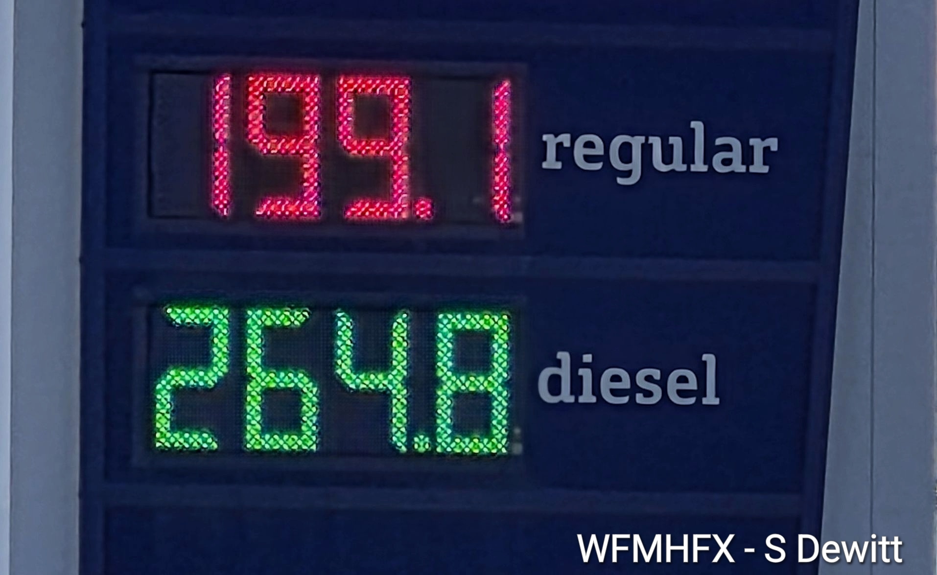 Starting the weekend with painfully high fuel prices