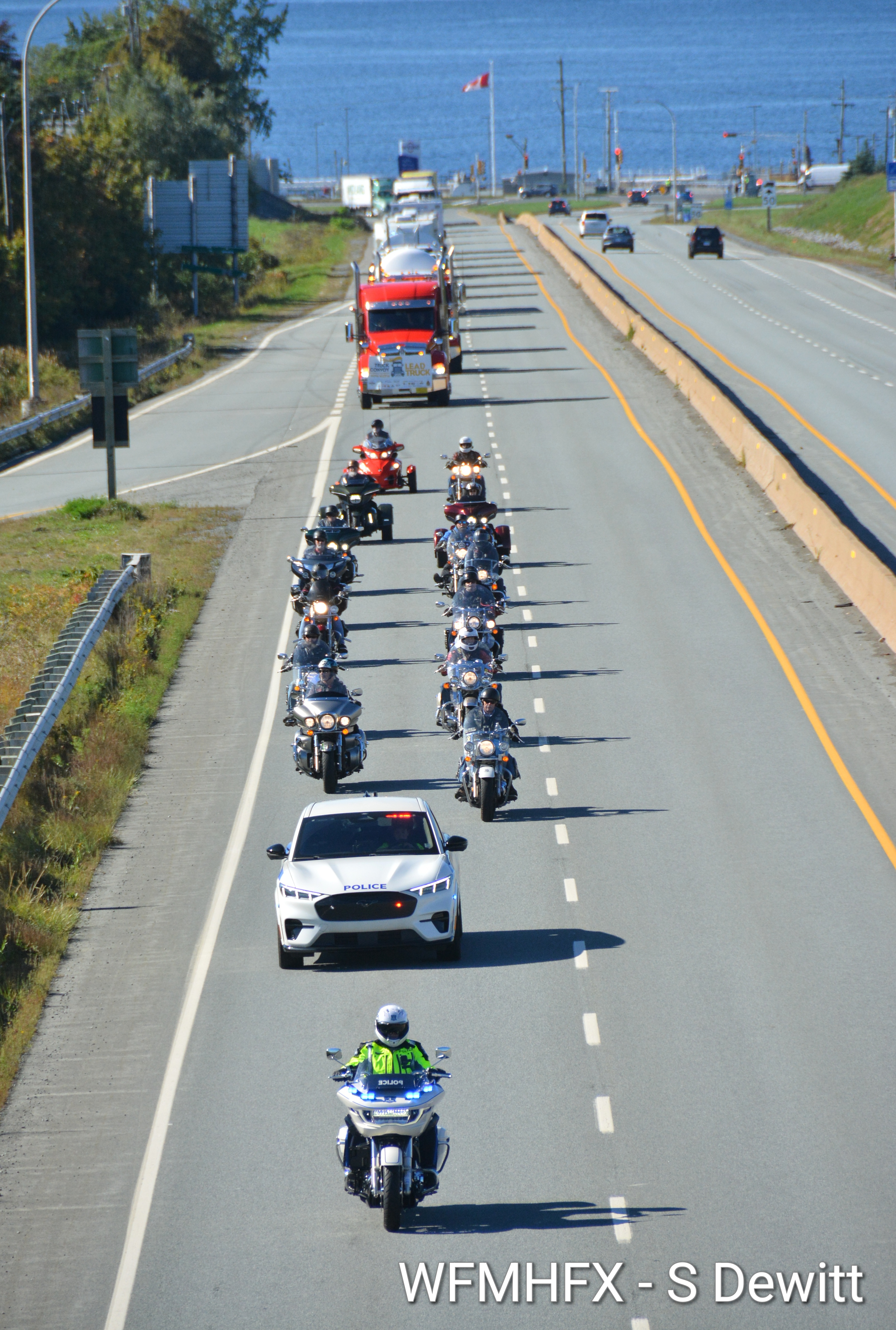 In photos – The Truck Convoy in support of Special Olympics roared through HRM today as onlookers along the route cheered on the fundraisers - 2026