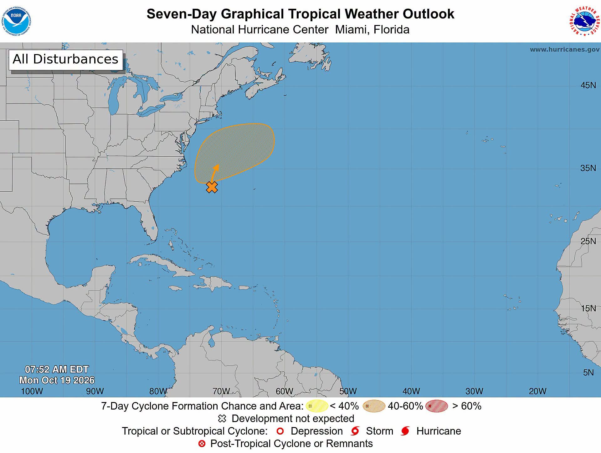 Atlantic Tropical Weather Outlook 