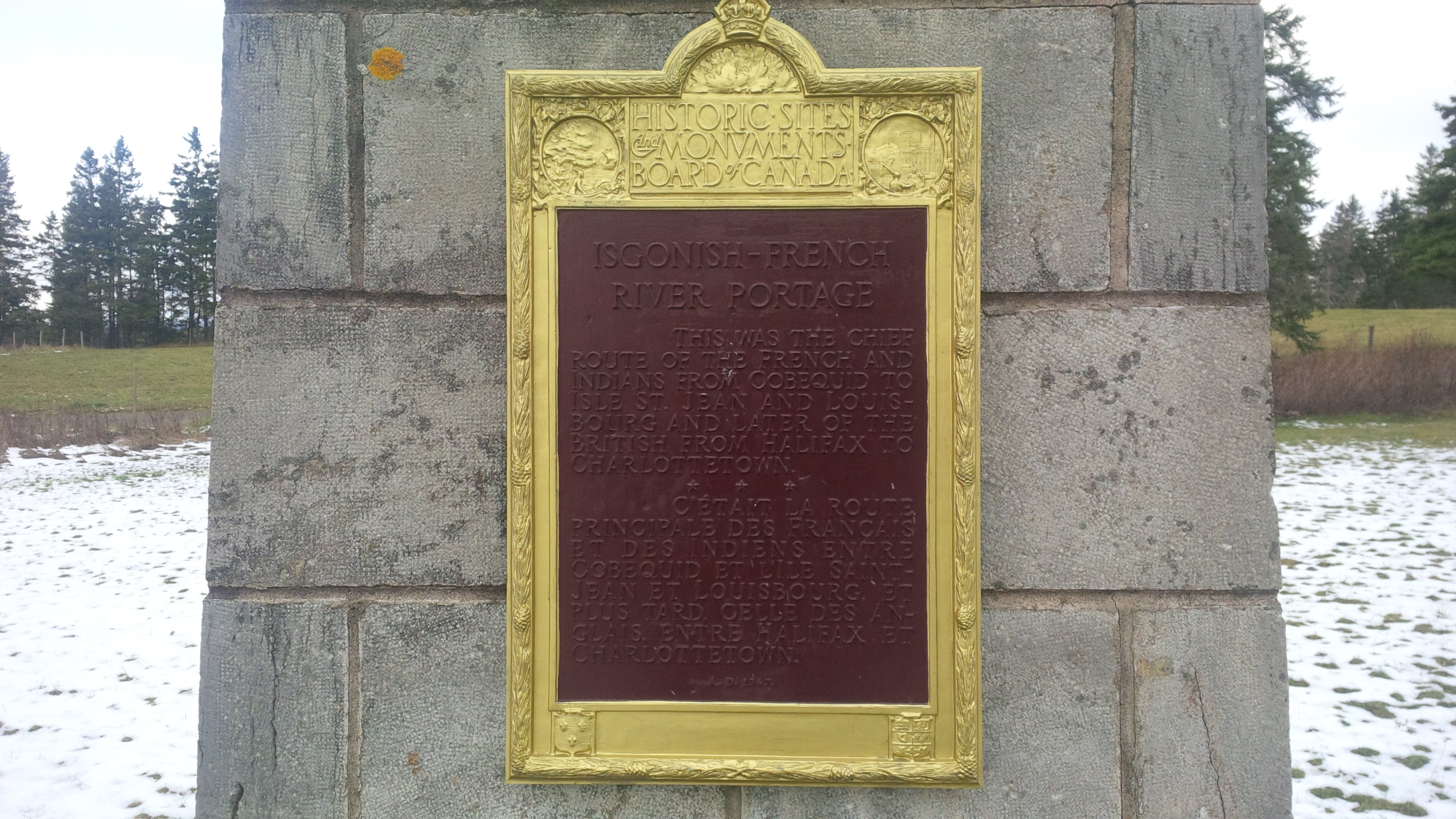 (Police) Colchester County District RCMP seeking information about stolen heritage plaque
