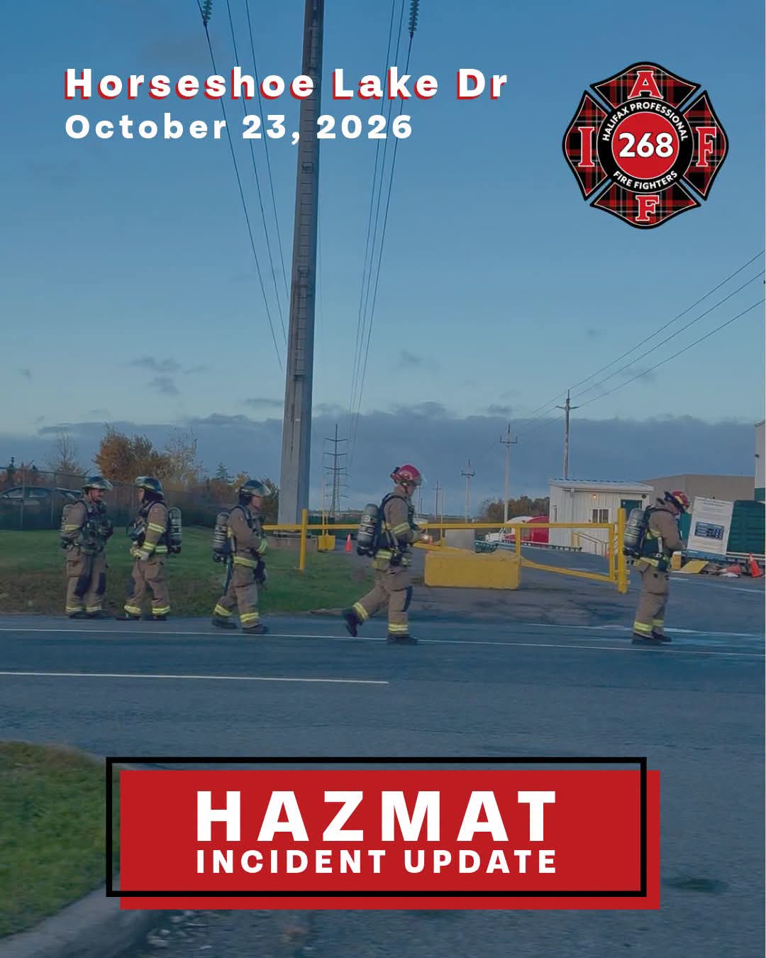 HAZMAT Incident - HORSESHOE LAKE DRIVE